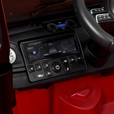 Детский электромобиль JJ2288EBLR-11(24V) серый двухместный Mercedes фото 92