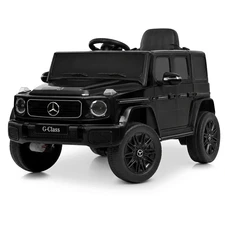 Детский электромобиль JJ2580EBLR-2(24V) черный Mercedes с мягким сиденьем купить