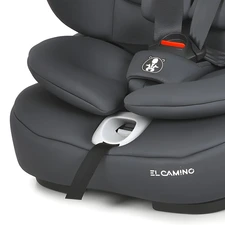 Детское автокресло El Camino i-Pro ME 1234 Black черное Isofix и Top Tether фото 37