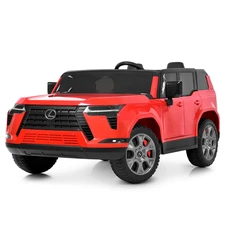 Двухместный детский электромобиль M 6409EBLR-3 красный Lexus с четырьмя моторами купить