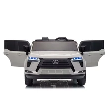 Двухместный детский электромобиль M 6409EBLR-11 серый Lexus с четырьмя моторами фото 41