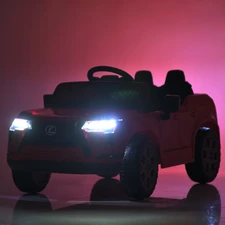 Детский электромобиль джип M 6410EBLR-1 белый Lexus с пультом управления фото 16