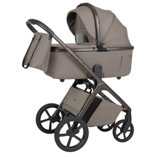 Универсальная коляска 2 в 1 Carrello Vector CRL-6700 Flannel Beige бежевая с сумочкой