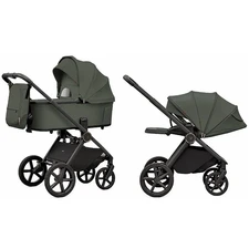 Универсальная коляска 2 в 1 Carrello Ultimo CRL-6701 Baltic Green зеленая с чехлом на ножки купить