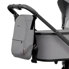 Универсальная коляска 2 в 1 Carrello Ultimo CRL-6701 Canyon Grey серая с чехлом на ножки фото 41