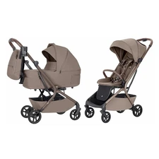 Универсальная коляска 2 в 1 Carrello Magia CRL-6655 Cocoa Beige коричневая с чехлом на ножки купить