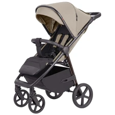 Прогулочная коляска Carrello Bravo CRL-5515 Sable Beige серо-бежевая с подстаканником