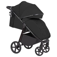 Прогулочная коляска Carrello Bravo CRL-5515 Pure Black черная с подстаканником фото 14