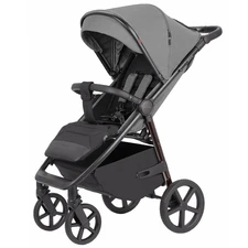 Прогулочная коляска Carrello Bravo CRL-5515 Forest Grey серая с подстаканником