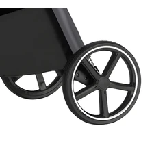 Прогулочная коляска Carrello Bravo SL Deluxe CRL-5520 Ink Black черная с чехлом на ножки фото 63