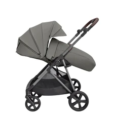 Прогулочная коляска Carrello Costa CRL-5543 Echo Grey темно-серая с чехлом на ножки фото 14