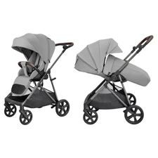 Прогулочная коляска Carrello Costa CRL-5543 Platinum Grey серая с чехлом на ножки купить