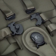 Прогулочная коляска Carrello Magia CRL-5655 Cocoa Beige коричневая с чехлом на ножки фото 41