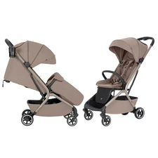 Прогулочная коляска Carrello Magia CRL-5655 Spice Beige светло-коричневая с чехлом на ножки фото 37
