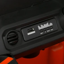 Детский электромобиль джип M 6312EBLR-7(24V) оранжевый с мягкими EVA колесами фото 92
