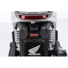 Детский мотоцикл скутер M 6535EL-1(24V) белый Honda мотор 500W фото 11