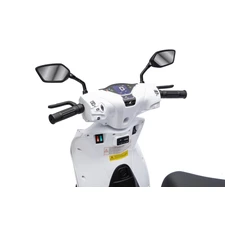 Детский мотоцикл скутер M 6535EL-1(24V) белый Honda мотор 500W фото 86