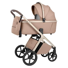 Универсальная коляска 2 в 1 Carrello Vector CRL-6553 Walnut Beige светло-коричневая алюминиевая рама