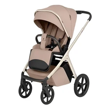 Универсальная коляска 2 в 1 Carrello Vector CRL-6553 Walnut Beige светло-коричневая алюминиевая рама фото 14