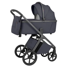 Универсальная коляска 2 в 1 Carrello Vector CRL-6553 Plum Grey серая алюминиевая рама