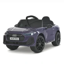 Детский электромобиль M 6506EBLR-9 фиолетовый Audi с двумя моторами по 35W фото 14
