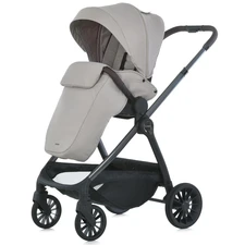 Универсальная коляска El Camino Riviera ME 1183 Dark Chocolate темно-коричневая 2 в 1 люлька + блок фото 54