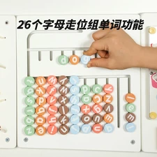 Деревянная игрушка бизиборд MD 0278 собака с шестернями и лабиринтом фото 54
