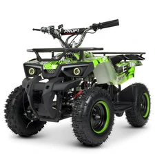 Квадроцикл на аккумуляторе HB-ATV1000AS-5 зеленый с надувными колесами купить