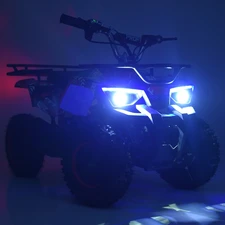 Квадроцикл на аккумуляторе HB-ATV1000AS-5 зеленый с надувными колесами фото 54