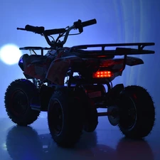 Квадроцикл на аккумуляторе HB-ATV1000AS-5 зеленый с надувными колесами фото 63