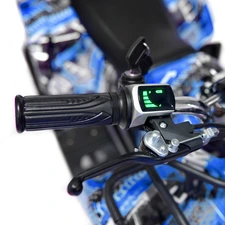 Квадроцикл на аккумуляторе HB-ATV1000AS-5 зеленый с надувными колесами фото 86