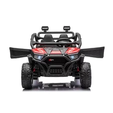Двухместный детский багги M 6481EBLR-3(24V) красный с мягкими EVA колесами фото 86