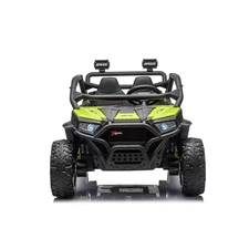 Двухместный детский багги M 6481EBLR-5(24V) зеленый с мягкими EVA колесами фото 41