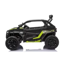 Двухместный детский багги M 6481EBLR-5(24V) зеленый с мягкими EVA колесами фото 63