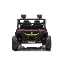 Двухместный детский багги M 6481EBLR-5(24V) зеленый с мягкими EVA колесами фото 71