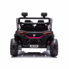 Двухместный детский багги M 6481EBLR-8(24V) розовый с мягкими EVA колесами фото 41