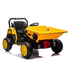 Детский электромобиль M 6480EBLR-6(24V) желтый трактор с ковшом фото 14