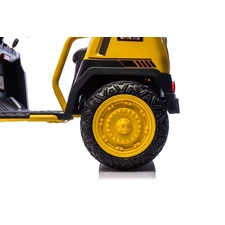 Детский электромобиль M 6480EBLR-6(24V) желтый трактор с ковшом фото 31