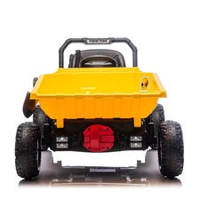 Детский электромобиль M 6480EBLR-6(24V) желтый трактор с ковшом купить