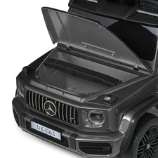 Двухместный детский электромобиль M 5880EBLR-11(24V) Mercedes серый фото 11