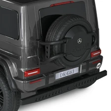 Двухместный детский электромобиль M 5880EBLR-11(24V) Mercedes серый фото 31