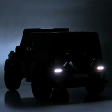 Двухместный детский электромобиль M 5880EBLR-11(24V) Mercedes серый фото 63