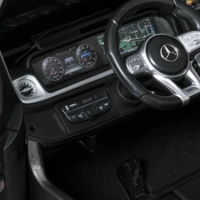Двухместный детский электромобиль M 5880EBLR-11(24V) Mercedes серый фото 86