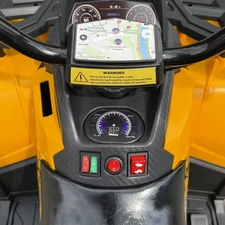 Детский квадроцикл M 6316EBLR-6 желтый на аккумуляторе с 4 моторами по 45W фото 71