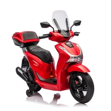 Детский мотоцикл скутер M 6535EL-3(24V) красный Honda мотор 550W фото 14
