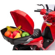 Детский мотоцикл скутер M 6535EL-3(24V) красный Honda мотор 550W фото 15