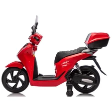 Детский мотоцикл скутер M 6535EL-3(24V) красный Honda мотор 550W фото 54
