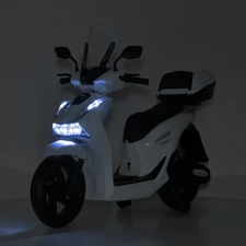 Детский мотоцикл скутер M 6535EL-3(24V) красный Honda мотор 550W фото 86