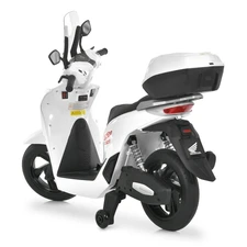 Детский мотоцикл скутер M 6535EL-8(24V) розовый Honda мотор 550W фото 41