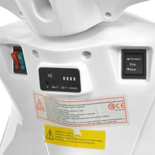 Детский мотоцикл скутер M 6535EL-8(24V) розовый Honda мотор 550W фото 86